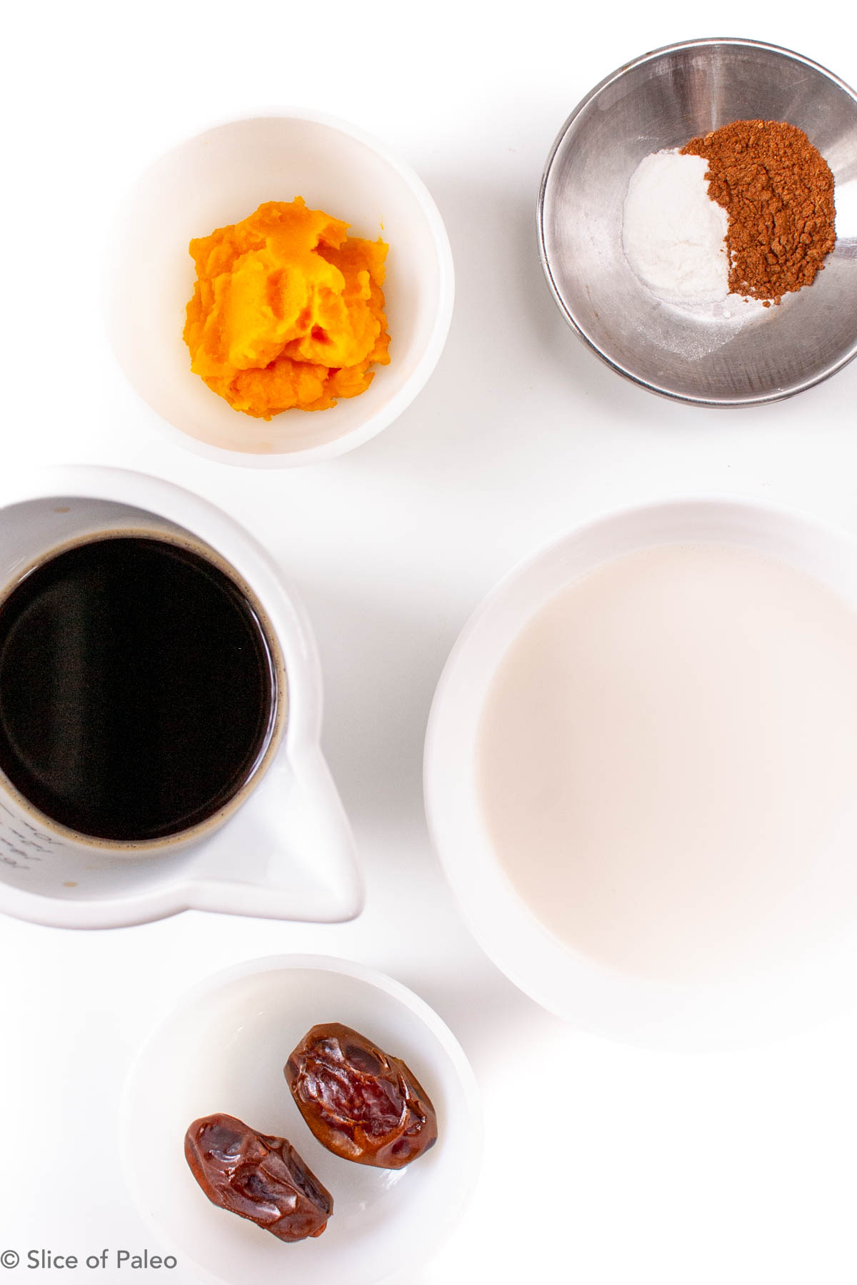 Paleo pumpkin spice latte ingredients