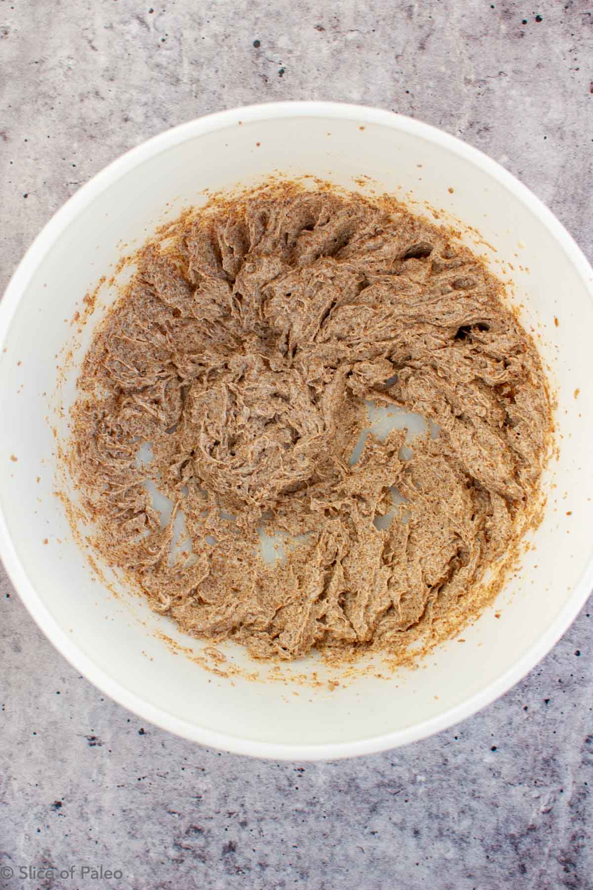 Paleo Chocolate Chip Cookies ghee creamed with sugar
