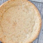 Paleo Almond Flour Pie Crust baked and cooling